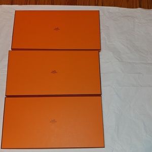 Hermes 3 Empty Gift or Storage Boxes